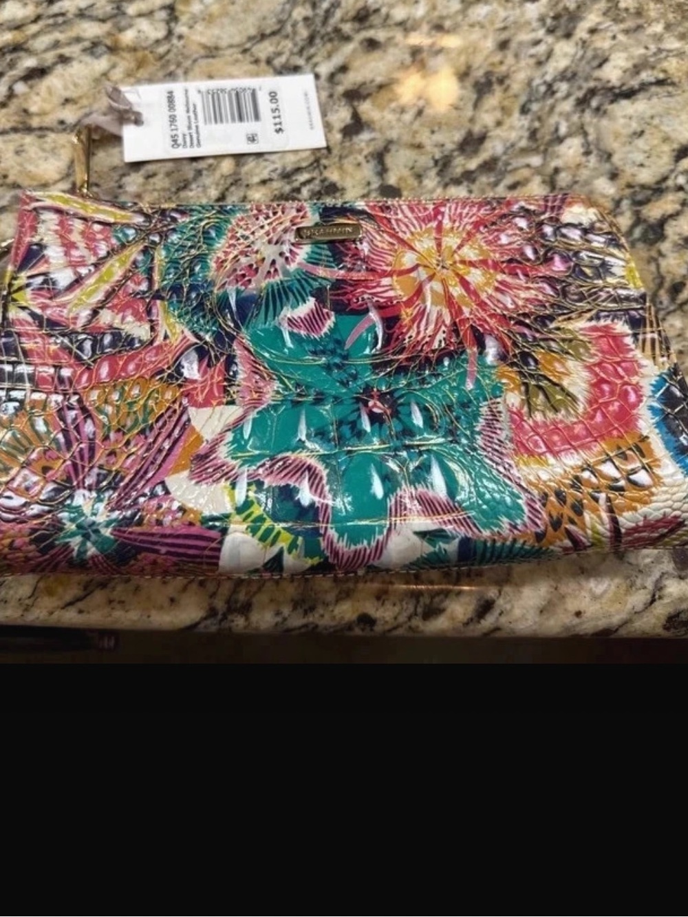 Floral Multicolor Women's Wristlet Wallet